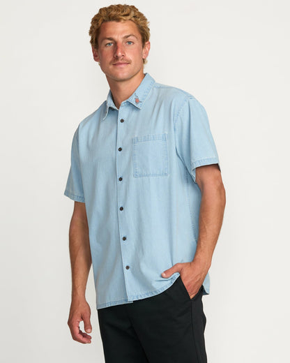 Occy Short Sleeve Shirt - Cloud Blue | Billabong
