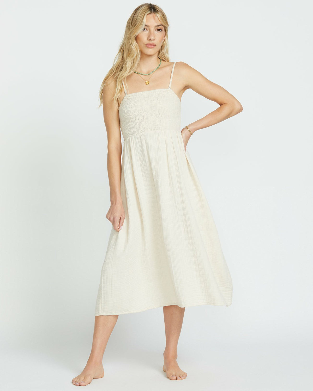 Off The Coast Dress - Whitecap | Billabong