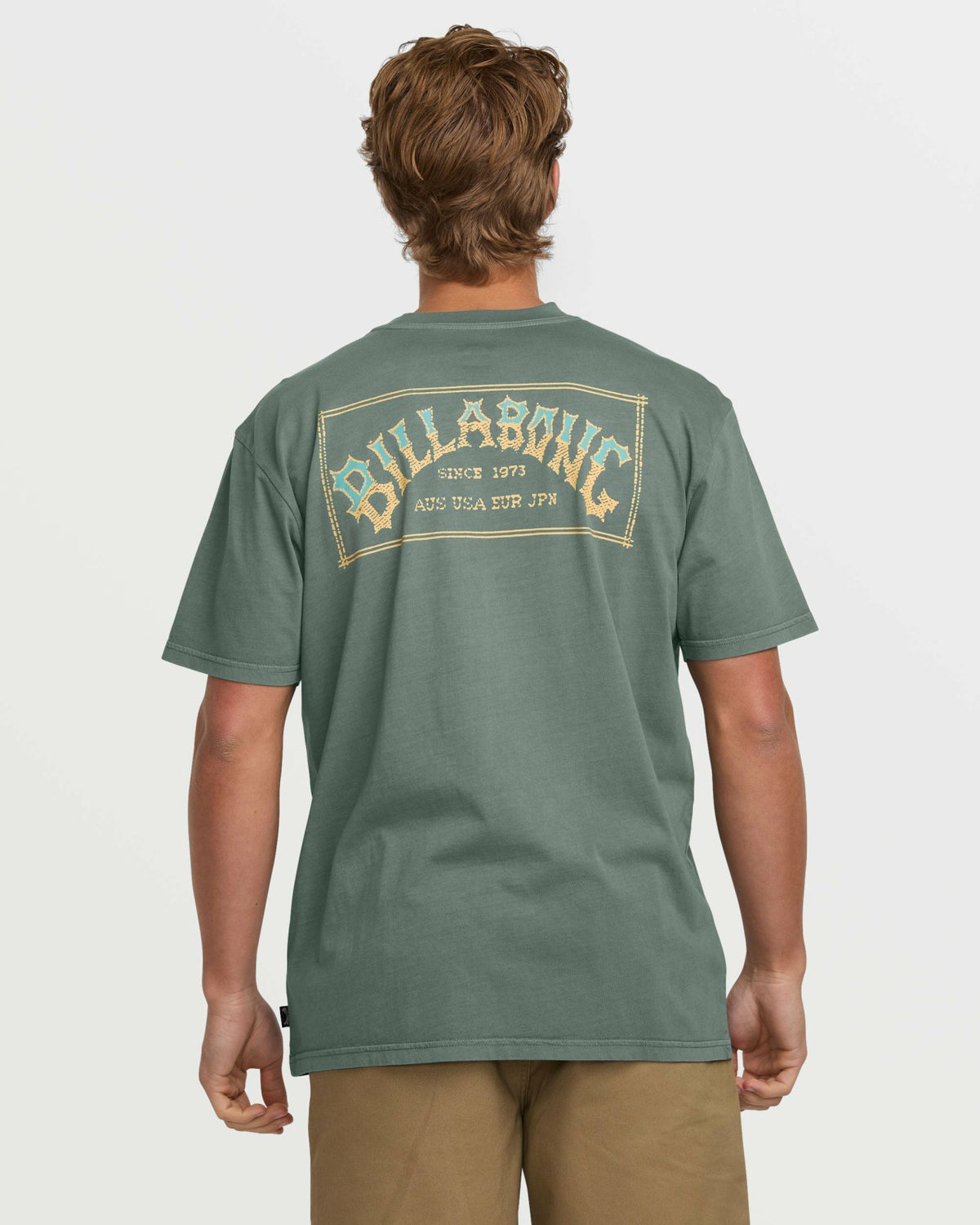 Original Arch Premium Wave Wash Tee - Dark Slate | Billabong