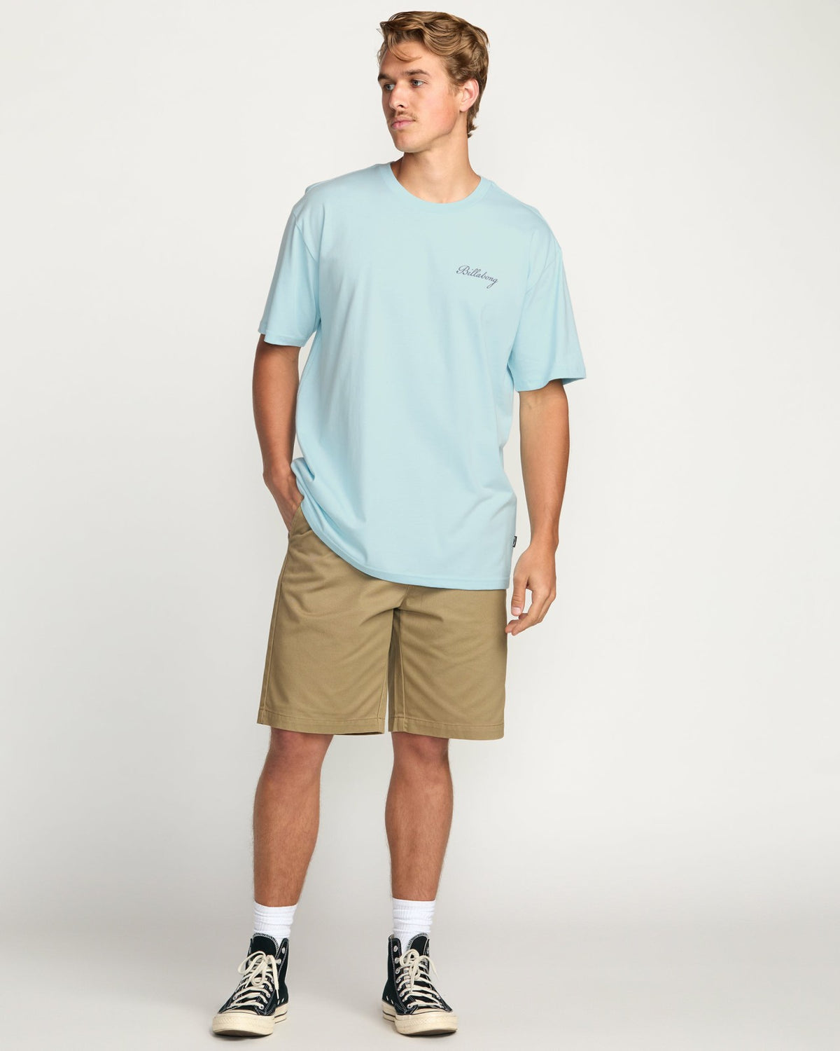 Osmosis Regular Tee - Coastal Blue | Billabong