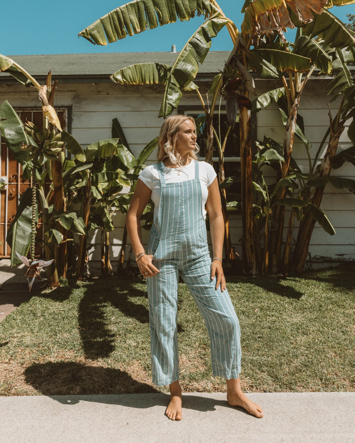 Pacific Time Jumpsuit - Blue Fog | Billabong