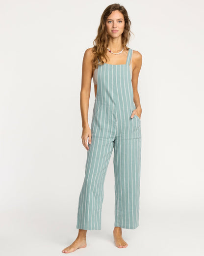 Pacific Time Jumpsuit - Blue Fog | Billabong