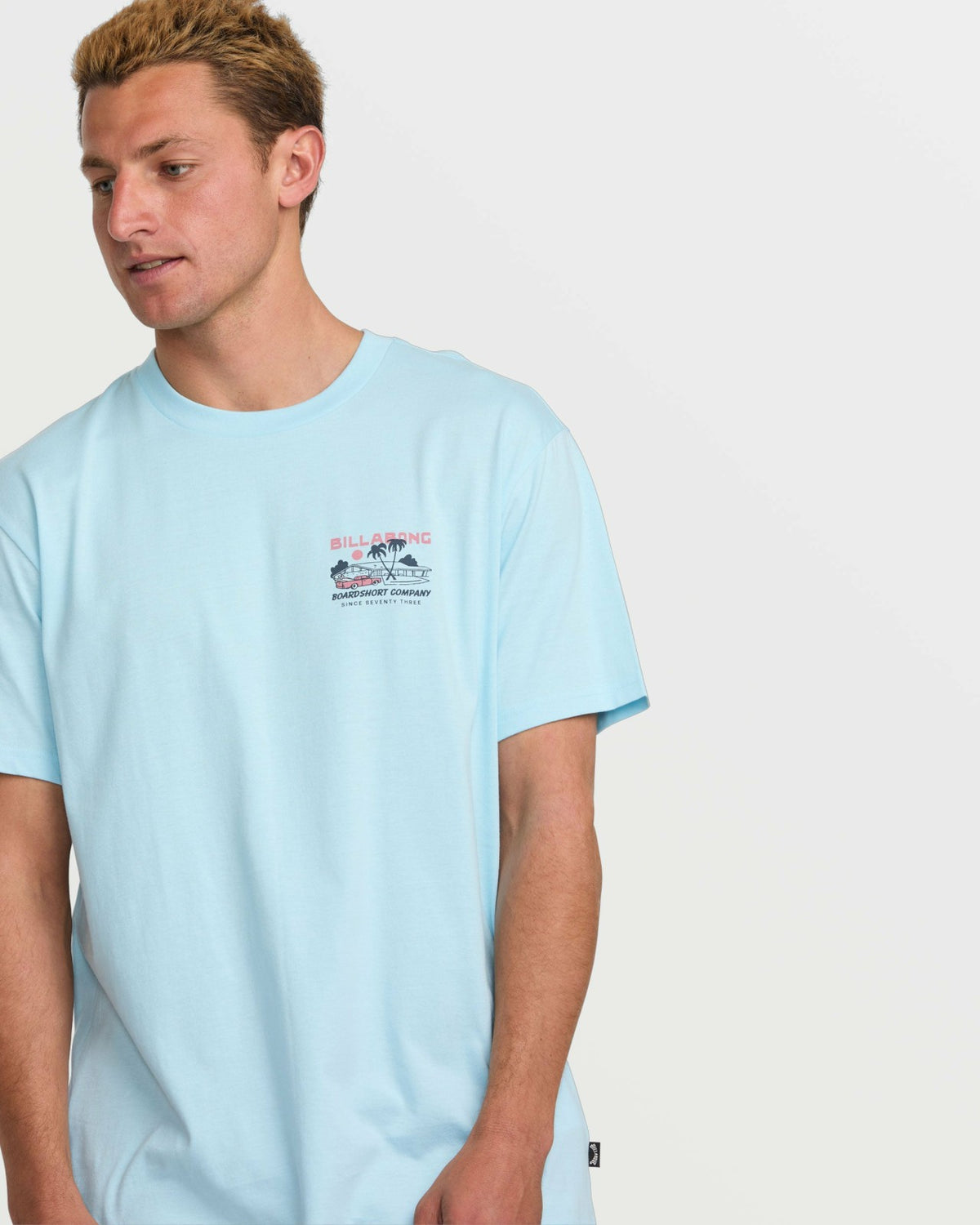 Palm Springs Premium Tee - Coastal Blue | Billabong
