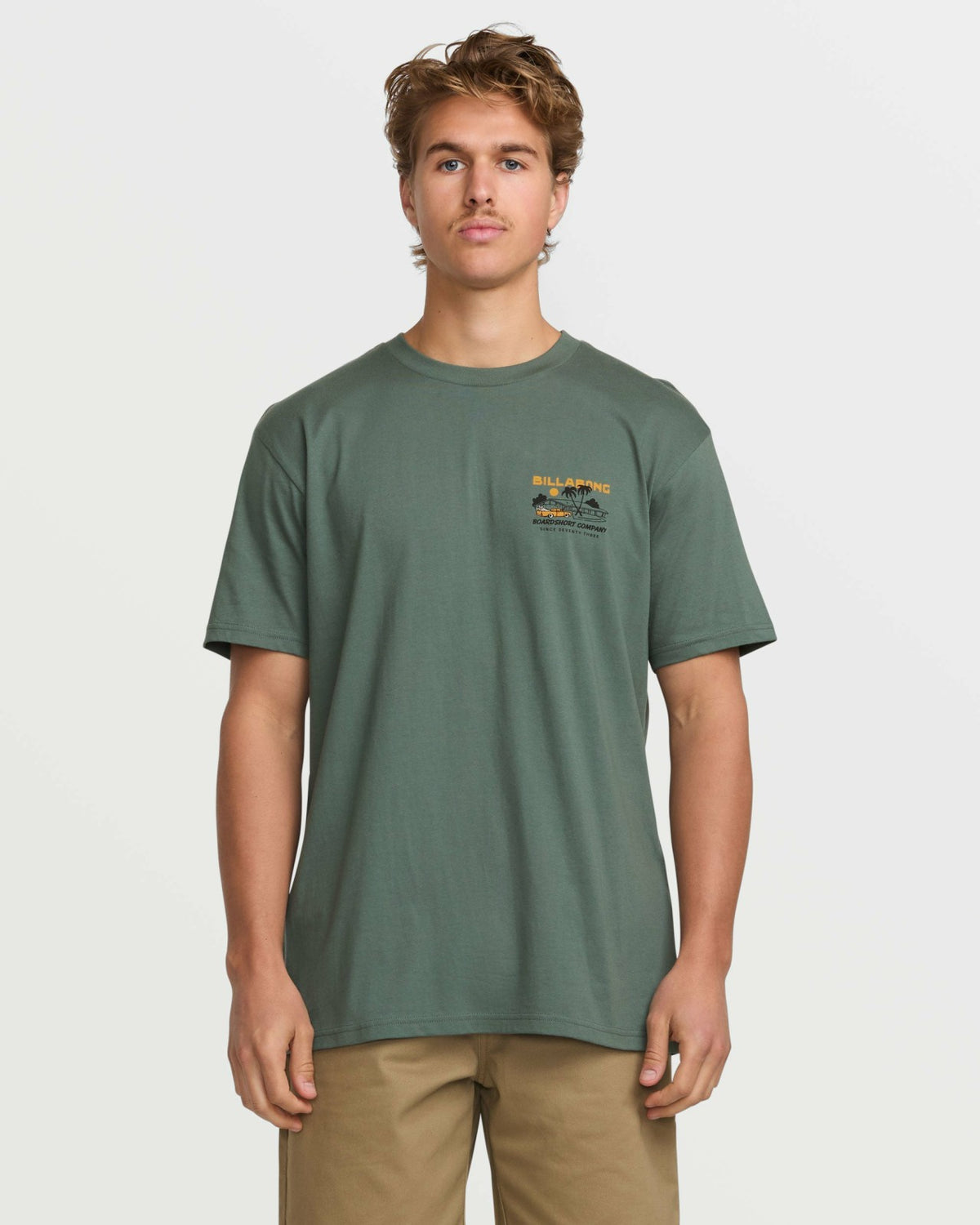 Palm Springs Premium Tee - Dark Slate | Billabong