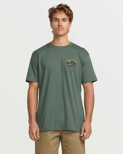 Palm Springs Premium Tee - Dark Slate | Billabong