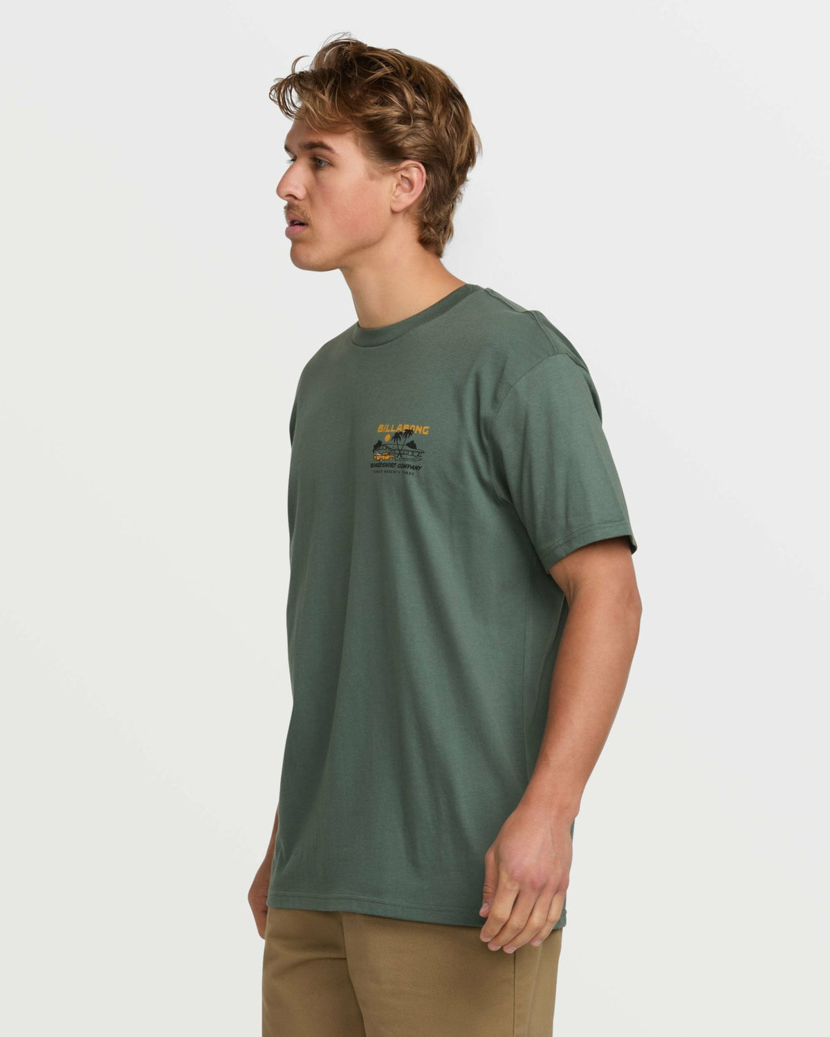 Palm Springs Premium Tee - Dark Slate | Billabong