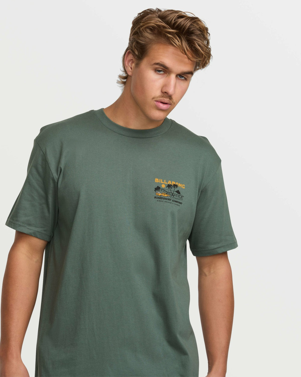 Palm Springs Premium Tee - Dark Slate | Billabong
