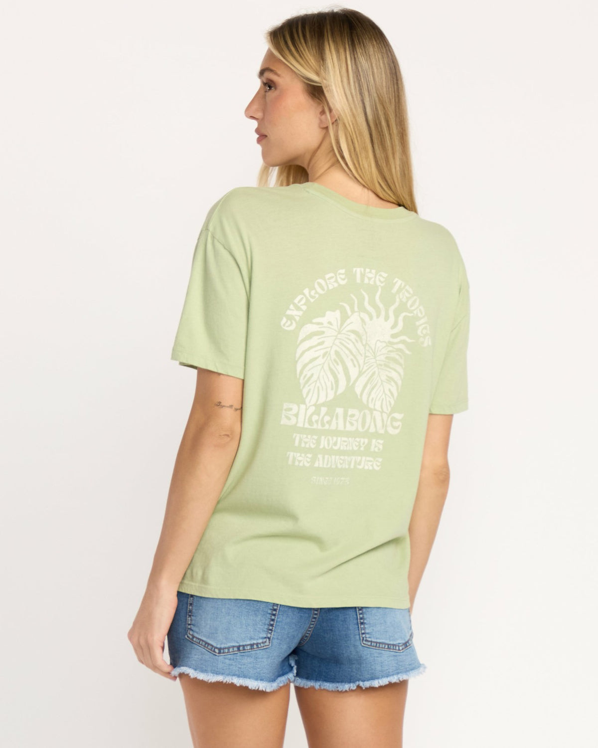 Paradise Calling Tee - Pistachio | Billabong