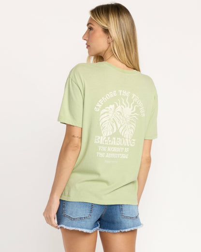 Paradise Calling Tee - Pistachio | Billabong