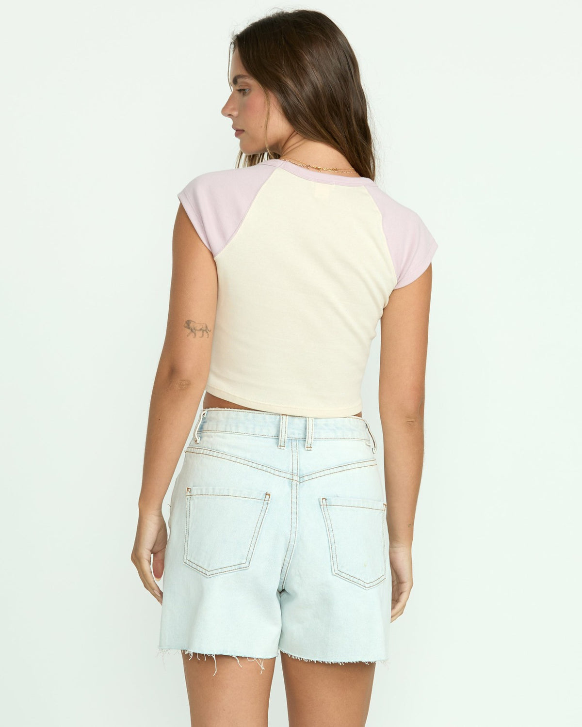 Paradise Short Sleeve Raglan Tee - Haze | Billabong
