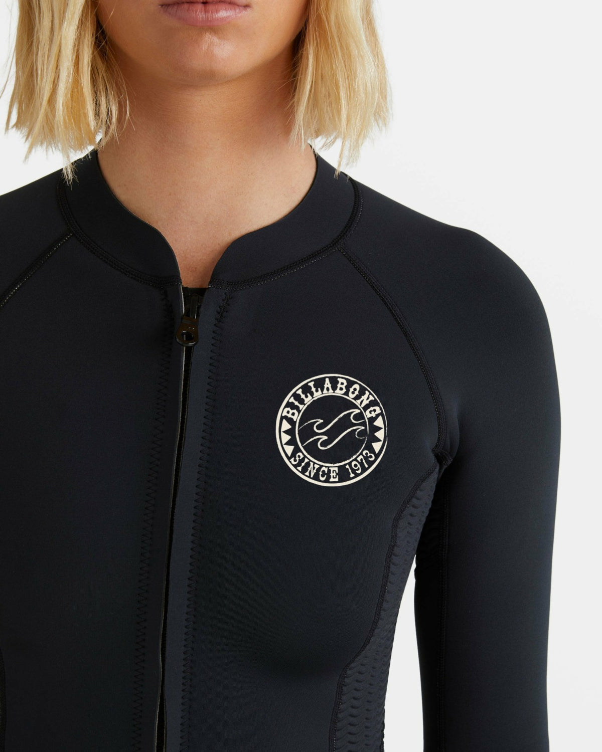 Peeky Natural Flatlock Jacket - Black | Billabong