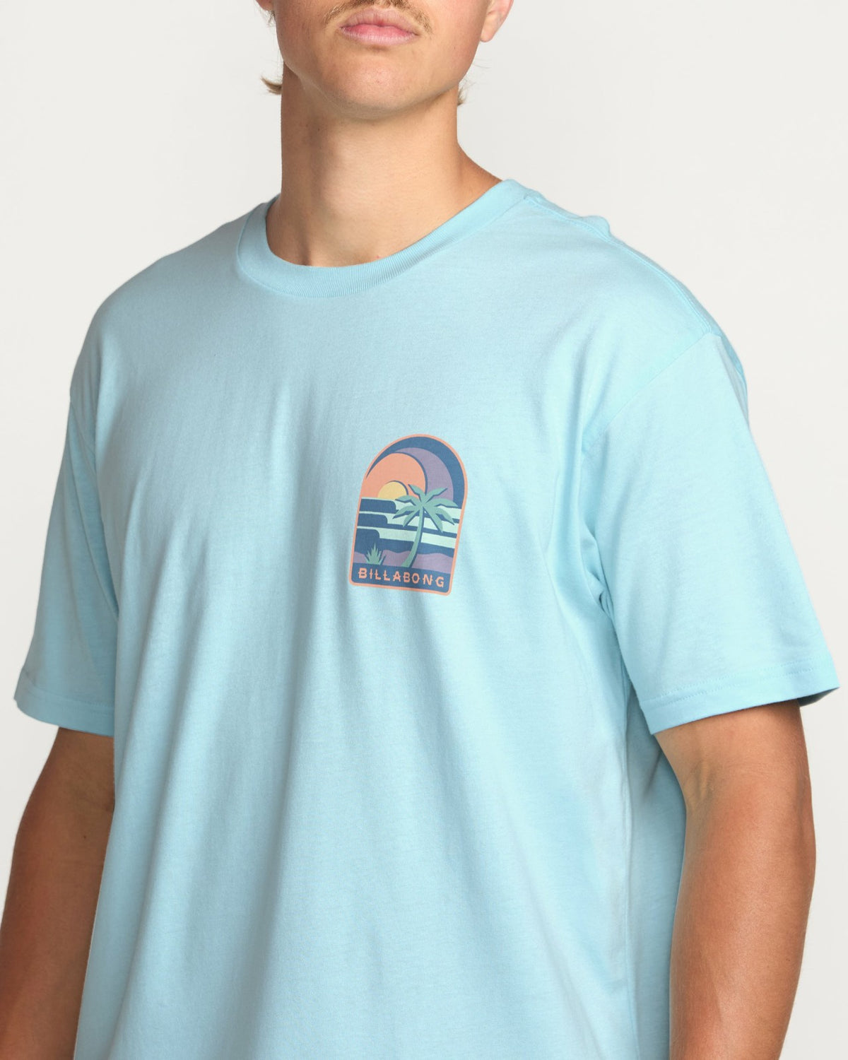 Portal Premium Tee - Coastal Blue | Billabong