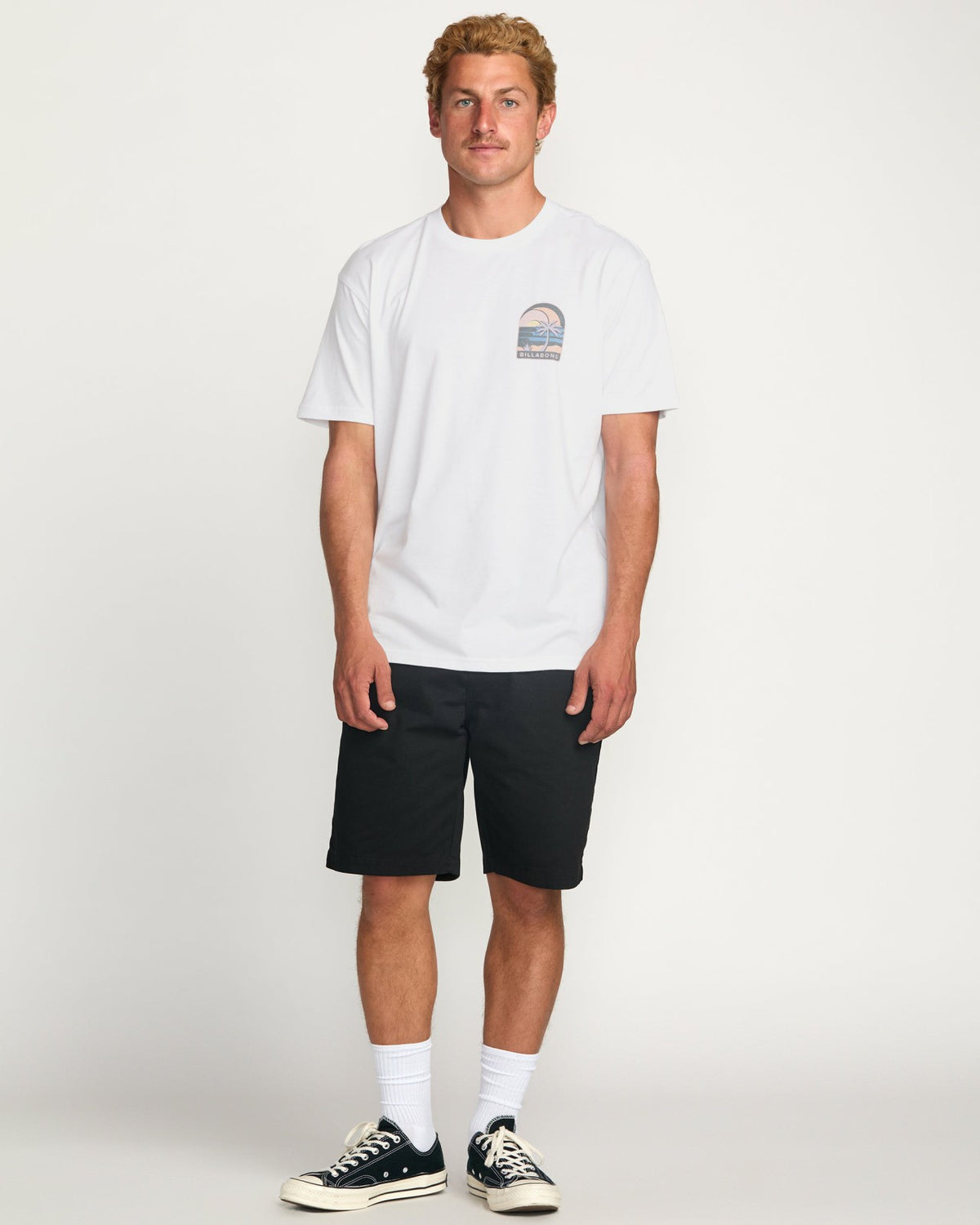Portal Premium Tee - White | Billabong