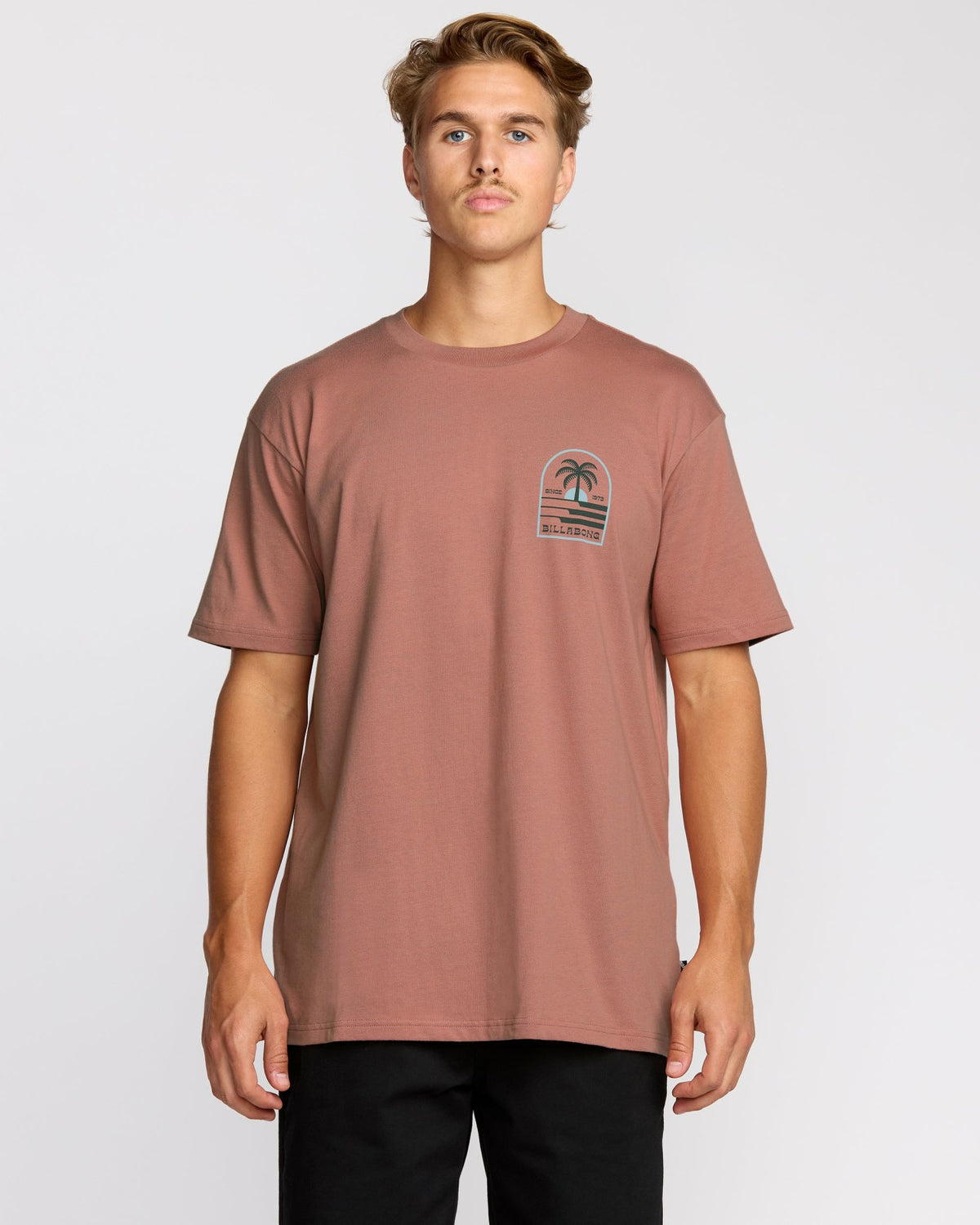 Portal Premium Short Sleeve T-Shirt - Dusty Rose | Billabong
