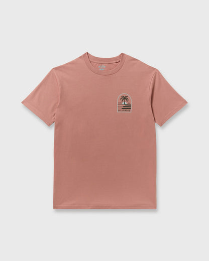 Portal Premium Short Sleeve T-Shirt - Dusty Rose | Billabong