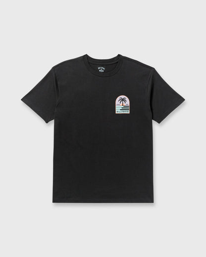 Portal Premium Short Sleeve T-Shirt - Washed Black | Billabong