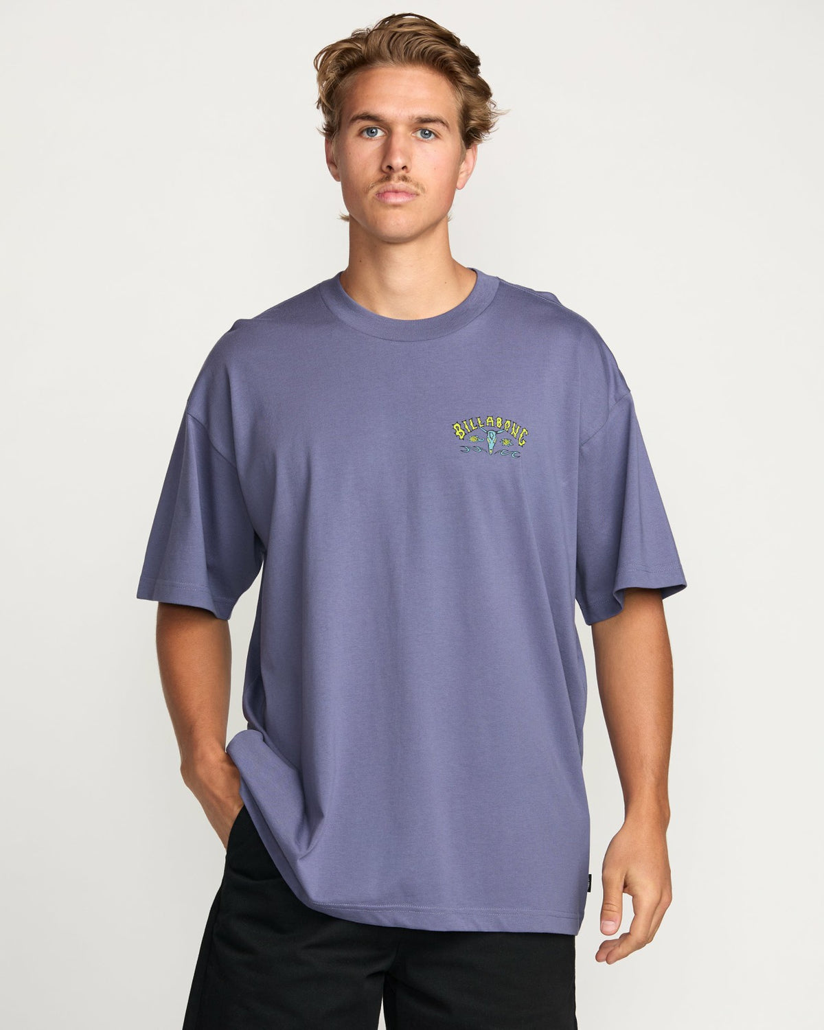 Raging Bull Regular Tee - Lavender | Billabong