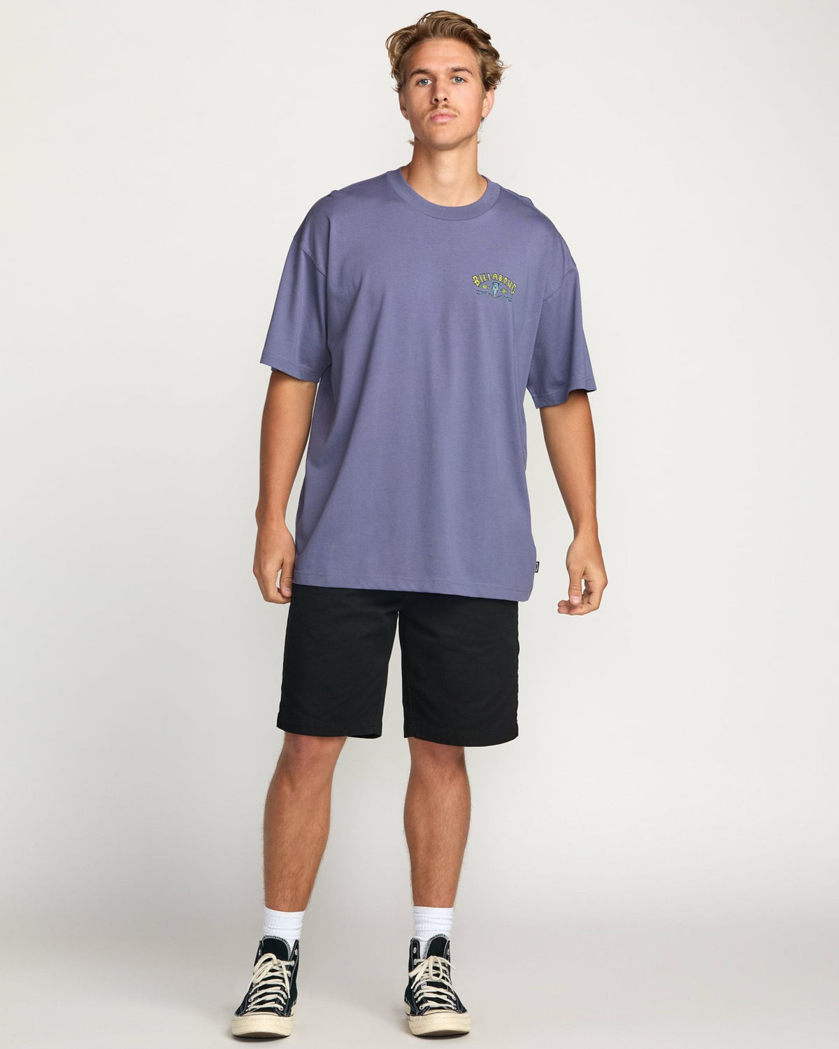 Raging Bull Regular Tee - Lavender | Billabong