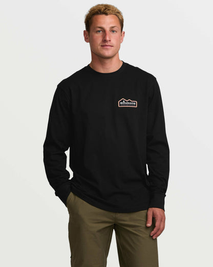 Range A/Div Long Sleeve Tee - Black | Billabong