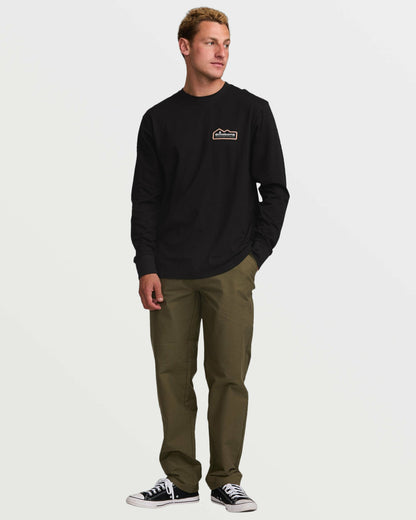 Range A/Div Long Sleeve Tee - Black | Billabong