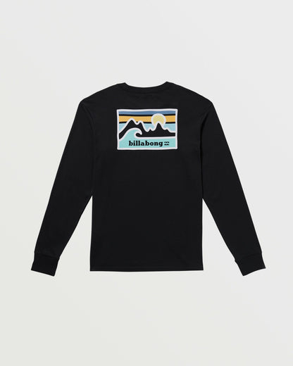 Range A/Div Long Sleeve Tee - Black | Billabong