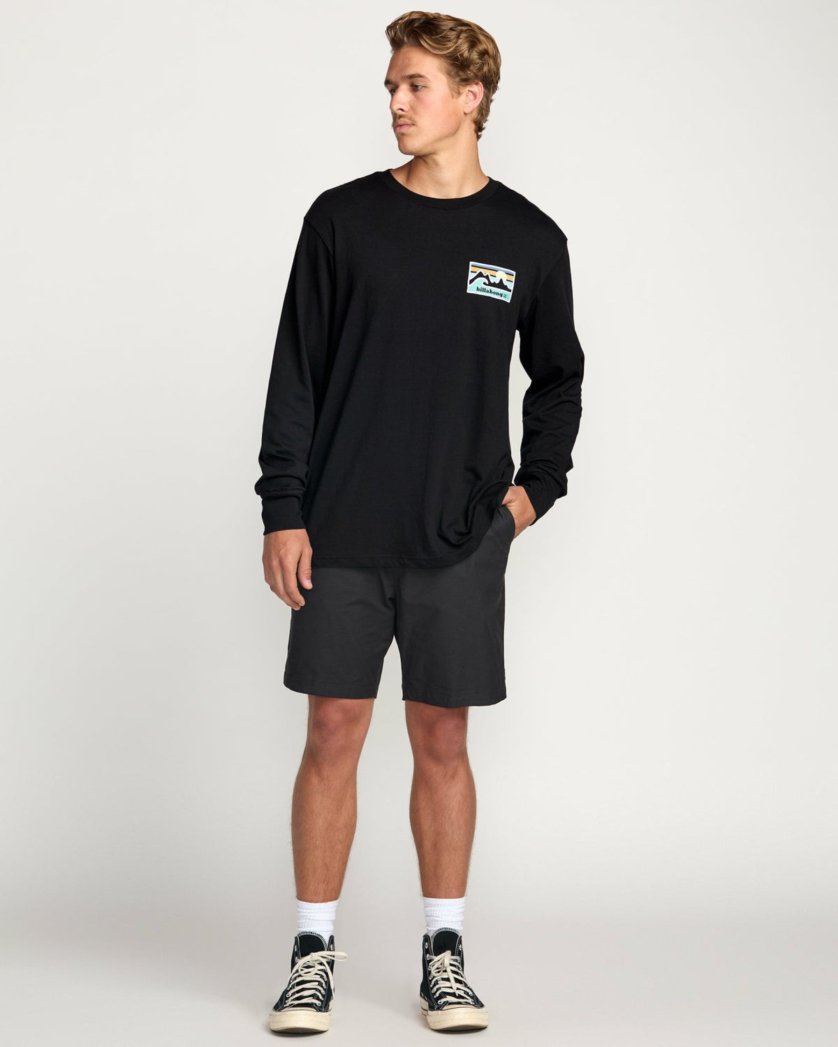 Range A/Div Long Sleeve Tee - Black | Billabong