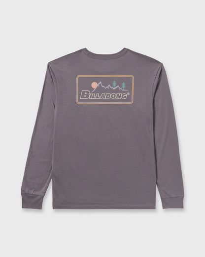 Range A/Div Long Sleeve T-Shirt - Grey Violet | Billabong
