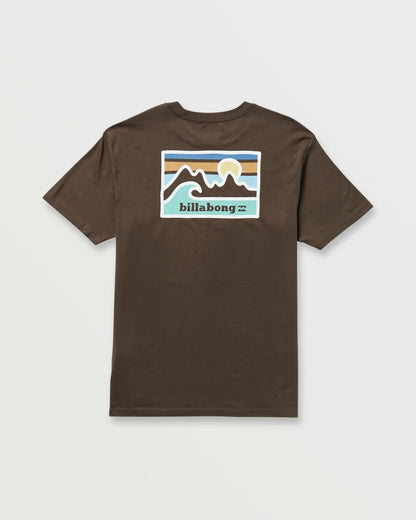Range A/Div Tee - Chocolate | Billabong