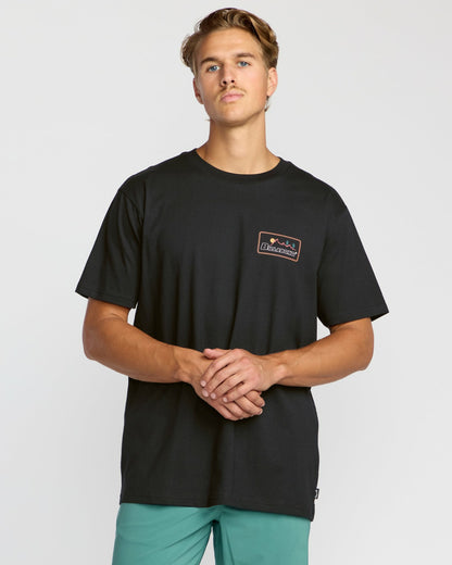 Range A/Div Short Sleeve T-Shirt - Black | Billabong