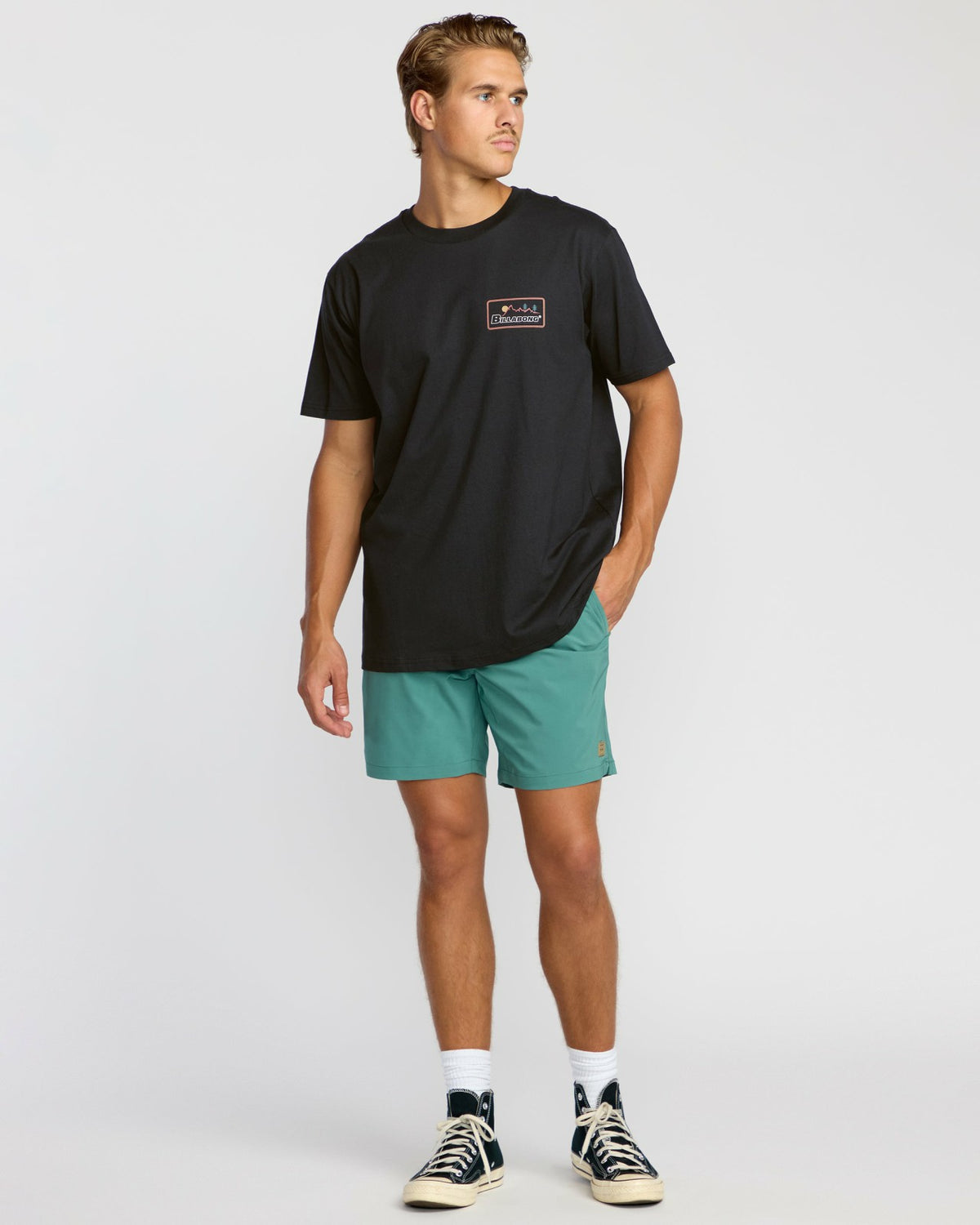 Range A/Div Short Sleeve T-Shirt - Black | Billabong