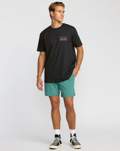 Range A/Div Short Sleeve T-Shirt - Black | Billabong