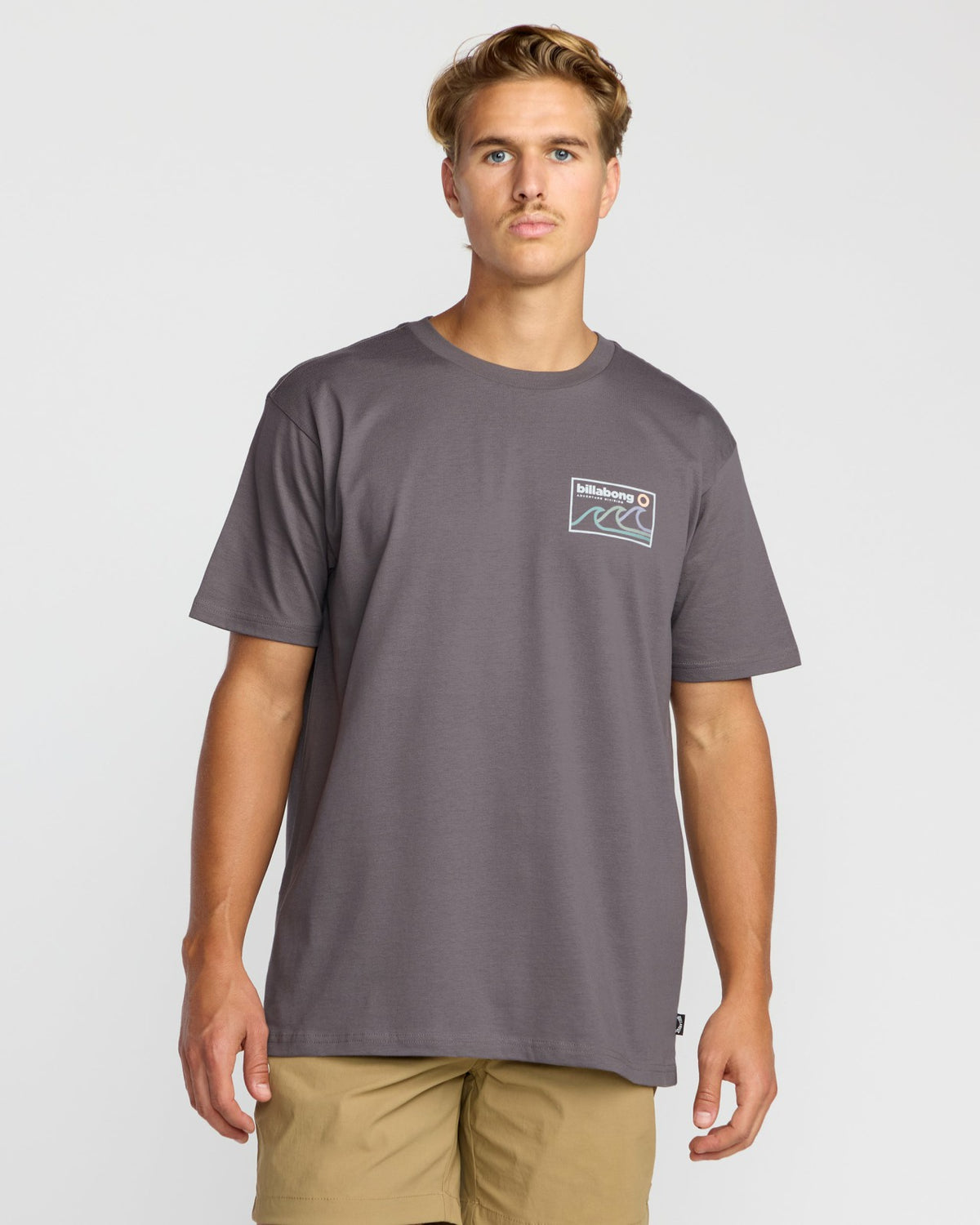 Range A/Div Short Sleeve T-Shirt - Grey Violet | Billabong