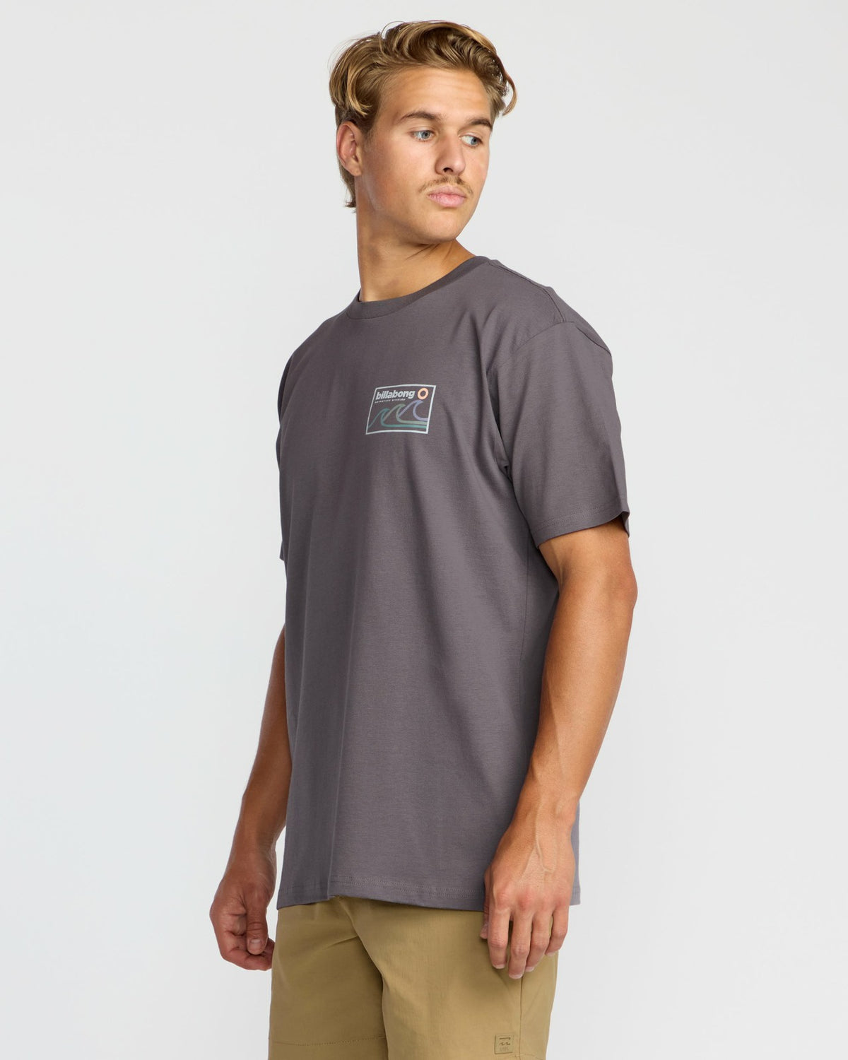 Range A/Div Short Sleeve T-Shirt - Grey Violet | Billabong