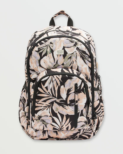 Roadie Backpack - Black Floral | Billabong