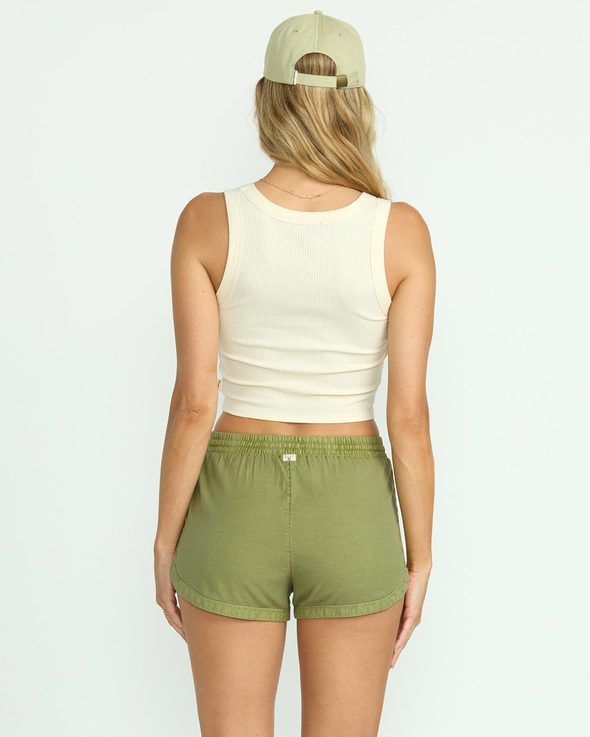 Road Trippin Elastic Waist Shorts - Avocado | Billabong