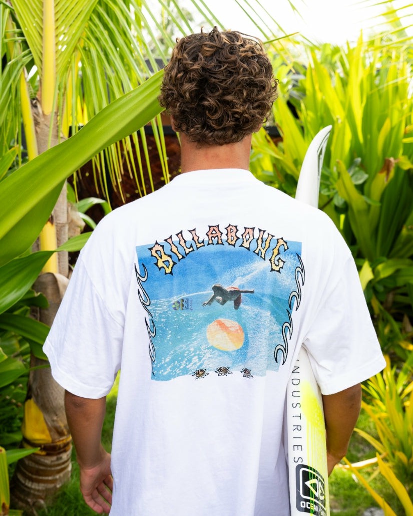 R U Down OG Tee - White | Billabong