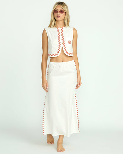 Secret Cove Skirt - Salt Crystal | Billabong