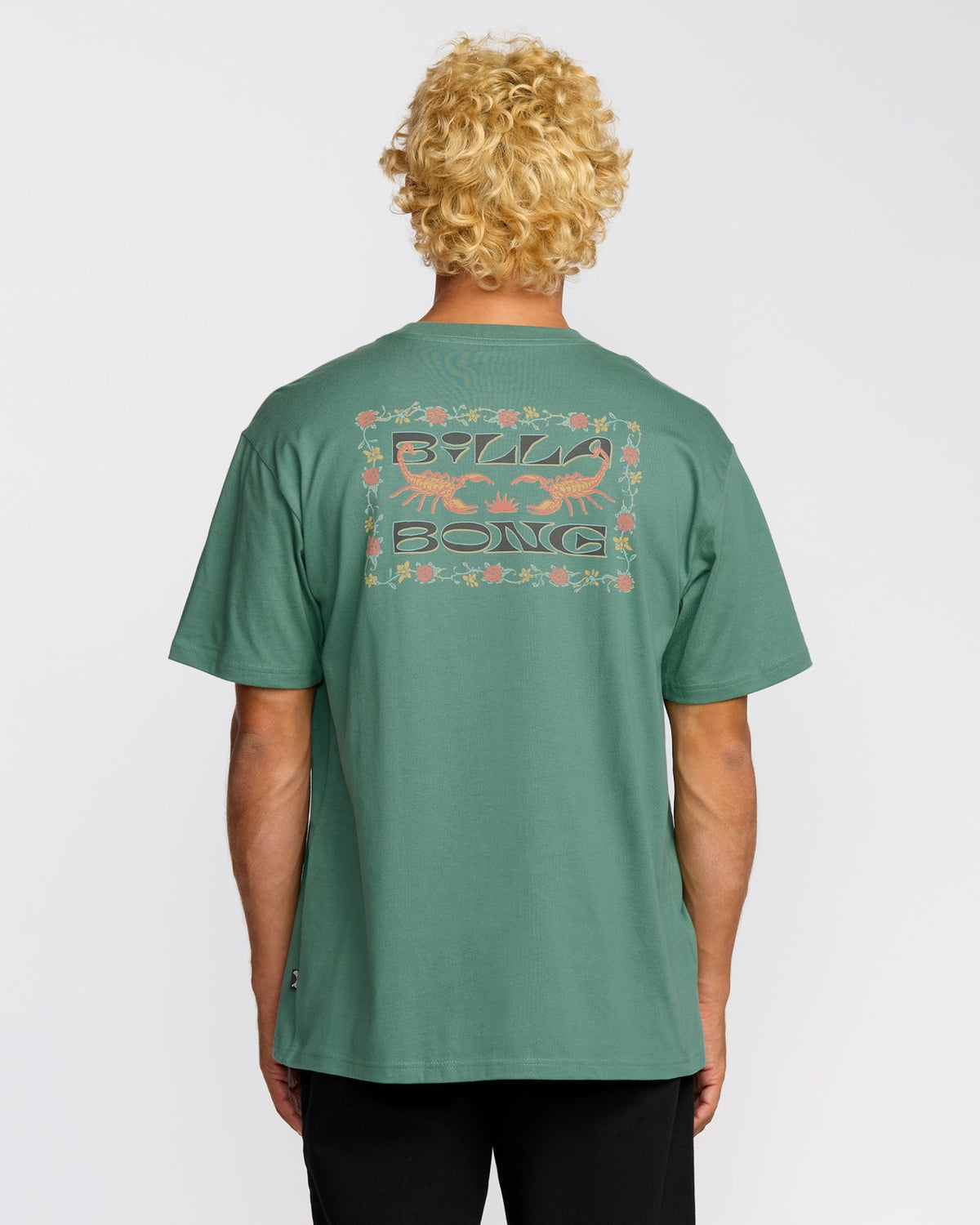 Sharp Regular Short Sleeve T-Shirt - Sage Green | Billabong