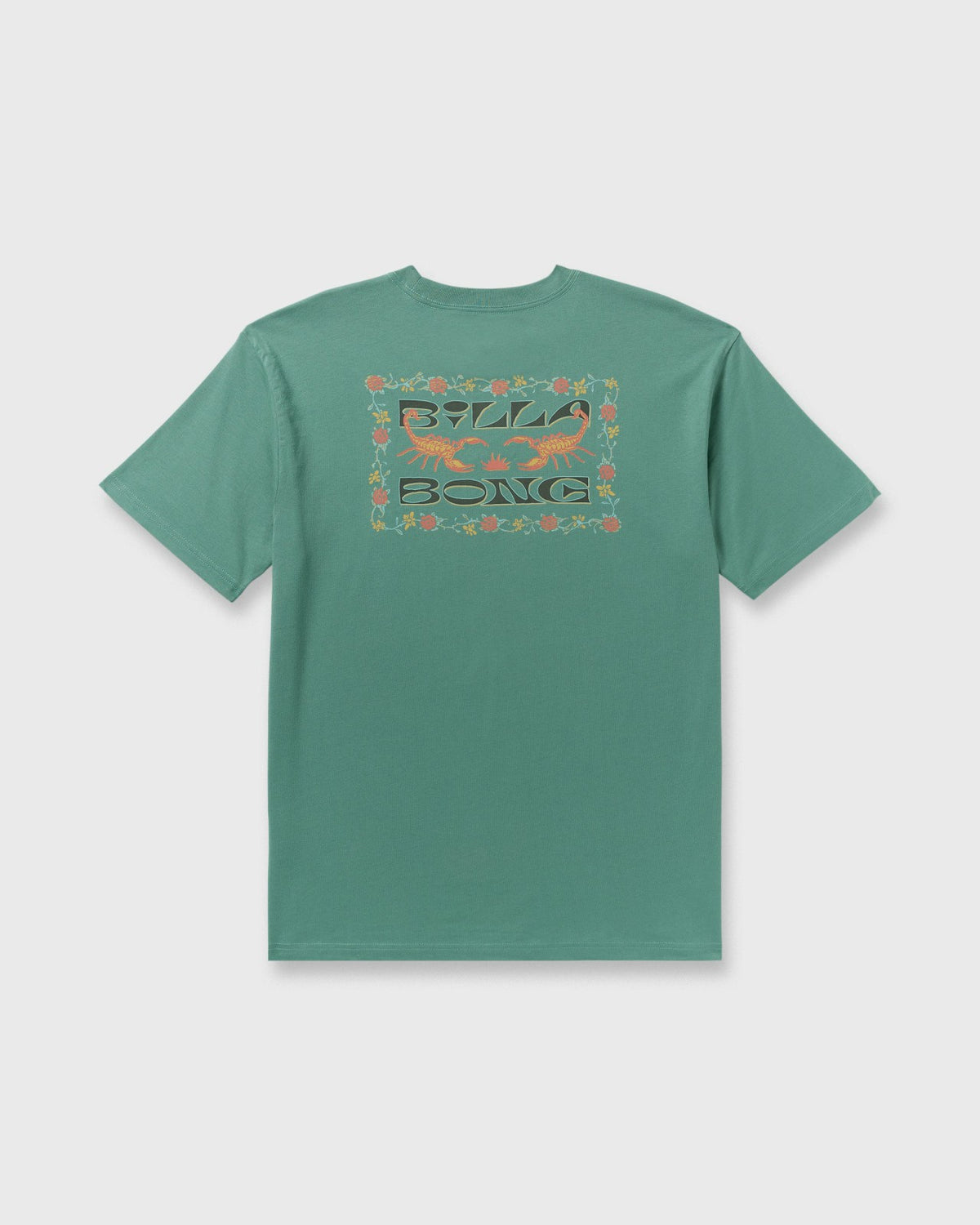 Sharp Regular Short Sleeve T-Shirt - Sage Green | Billabong
