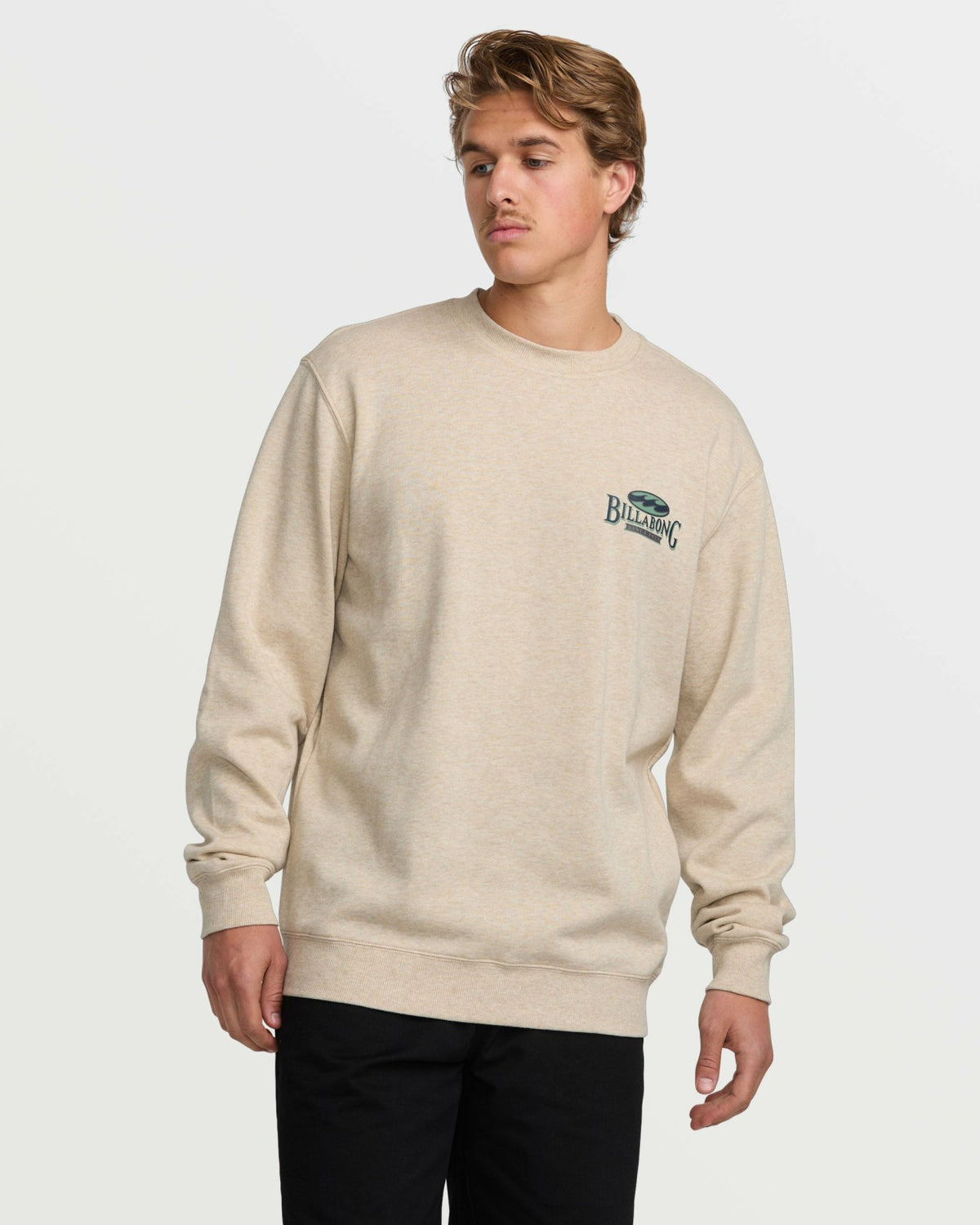 Short Sands Crew Sweatshirt - Oatmeal Heather | Billabong