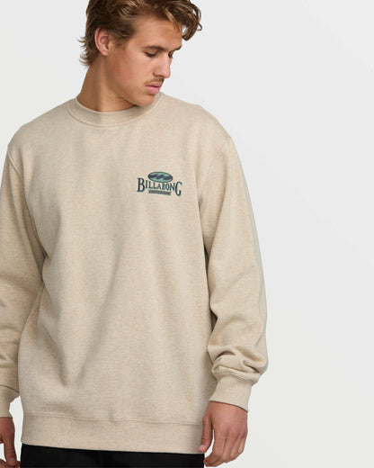 Short Sands Crew Sweatshirt - Oatmeal Heather | Billabong