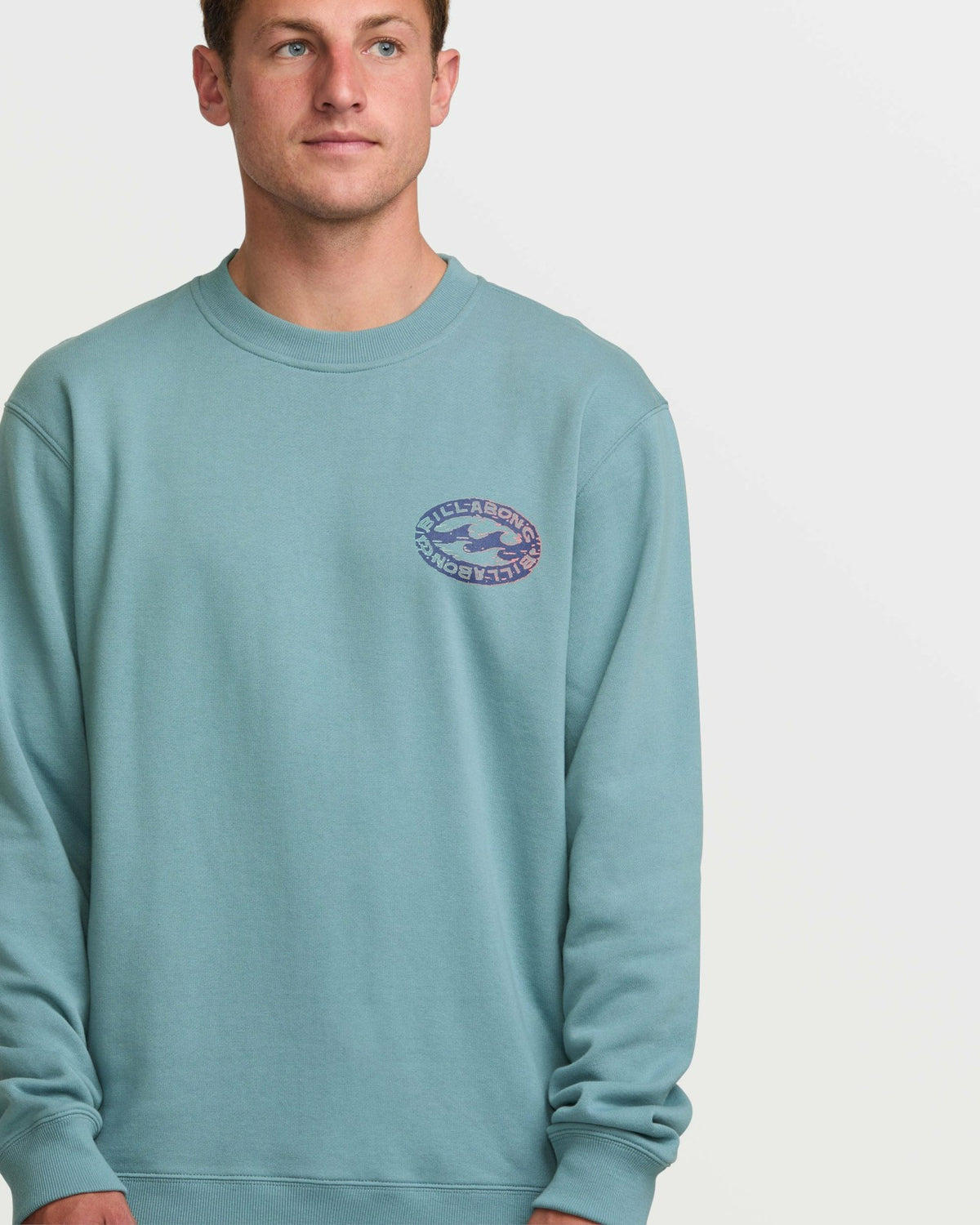Short Sands Crew Sweatshirt - Washed Blue | Billabong