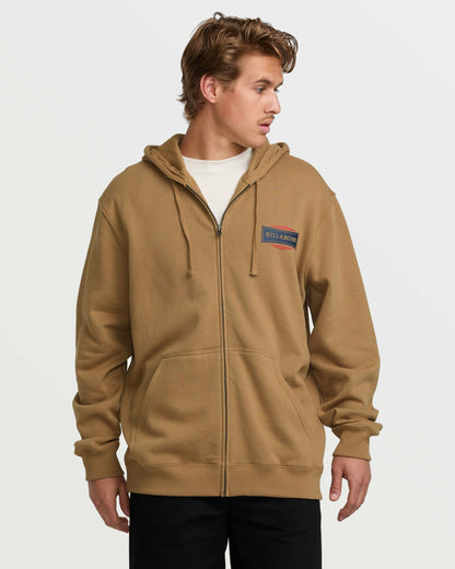 Short Sands Zip Sweatshirt - Vintage Brown | Billabong