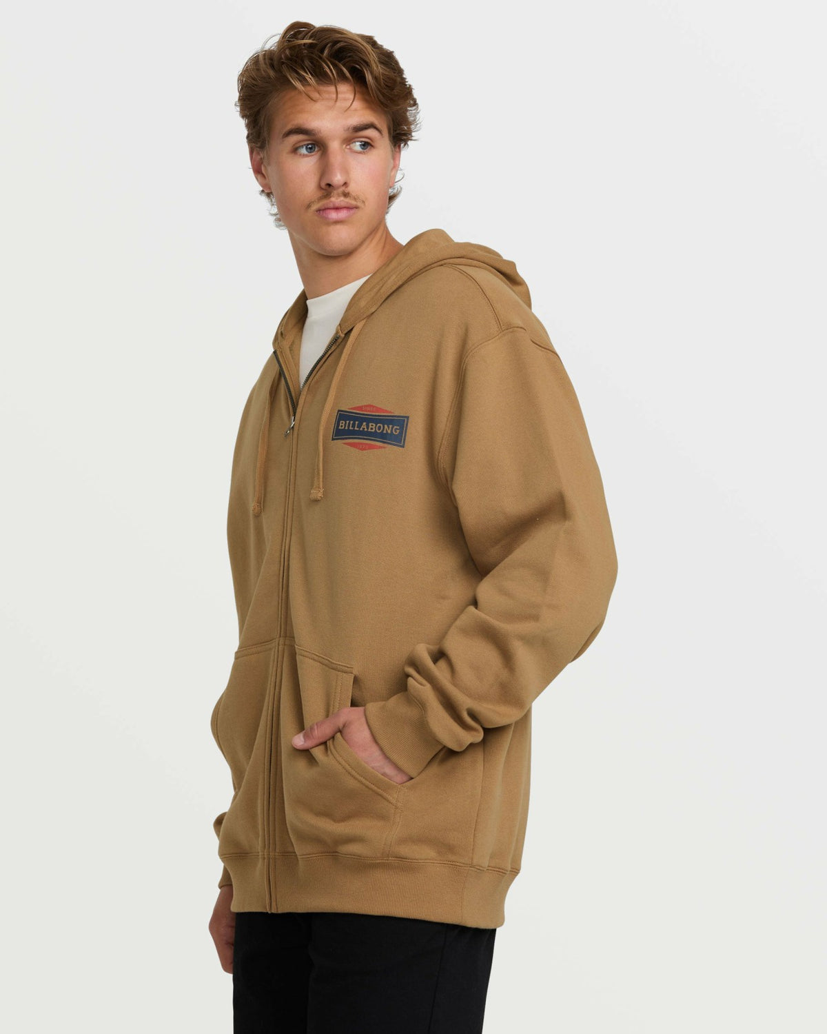 Short Sands Zip Sweatshirt - Vintage Brown | Billabong