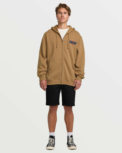 Short Sands Zip Sweatshirt - Vintage Brown | Billabong
