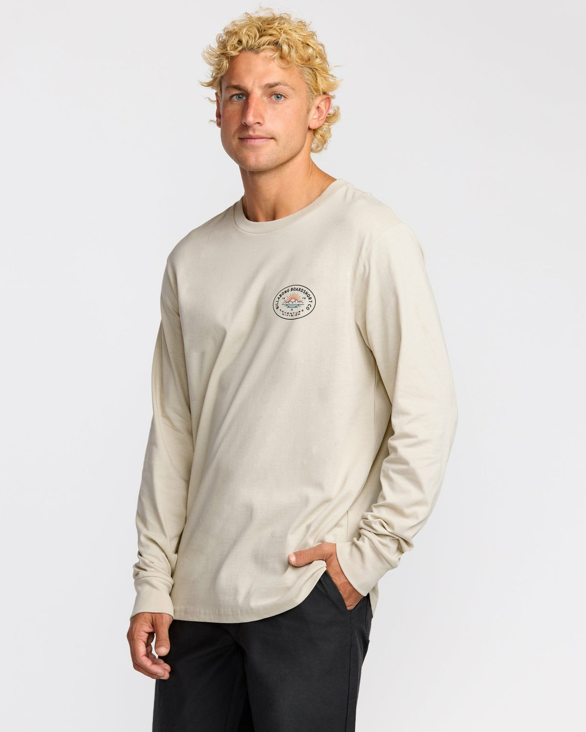 Sierra A/Div Long Sleeve T-Shirt - Chino | Billabong