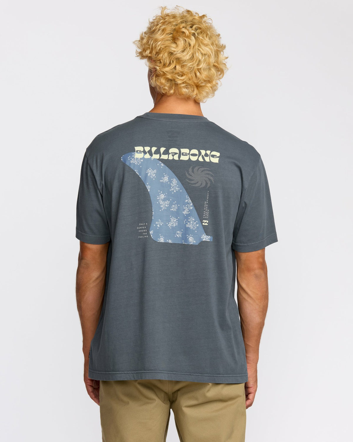 Single Fin Premium Wave Wash Short Sleeve T-Shirt - Midnight Blue | Billabong