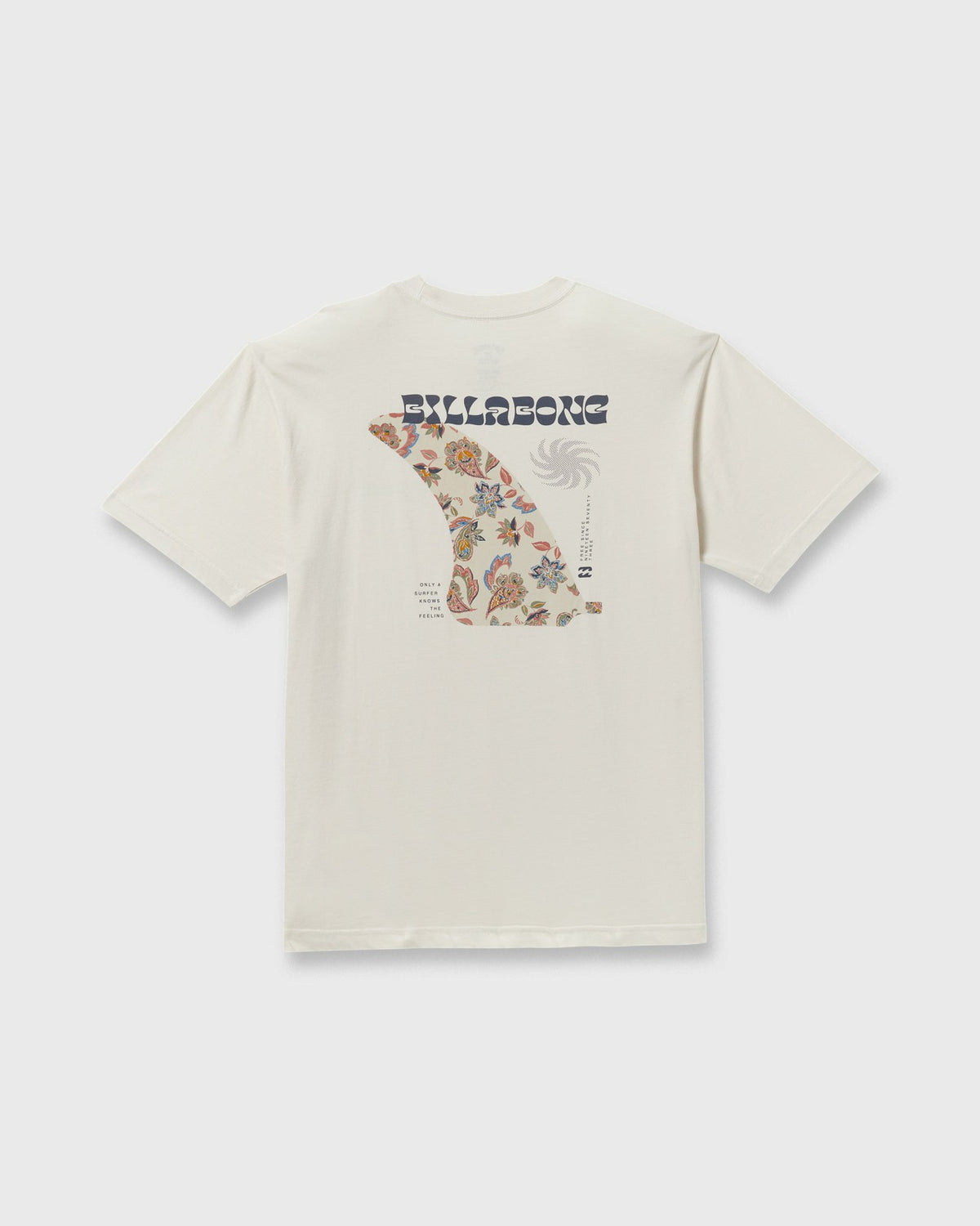 Single Fin Premium Wave Wash Short Sleeve T-Shirt - Off White | Billabong