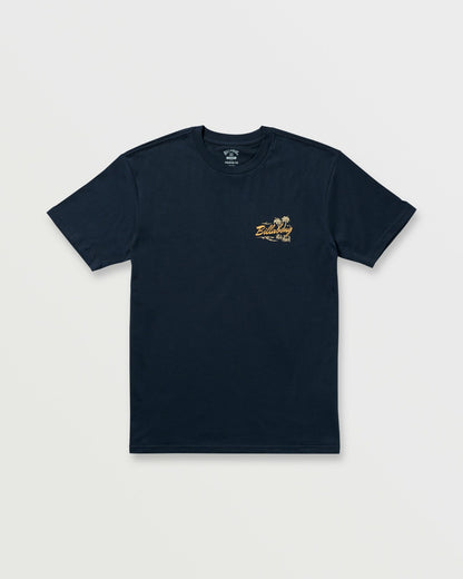 Skull Island Premium Tee - Navy | Billabong