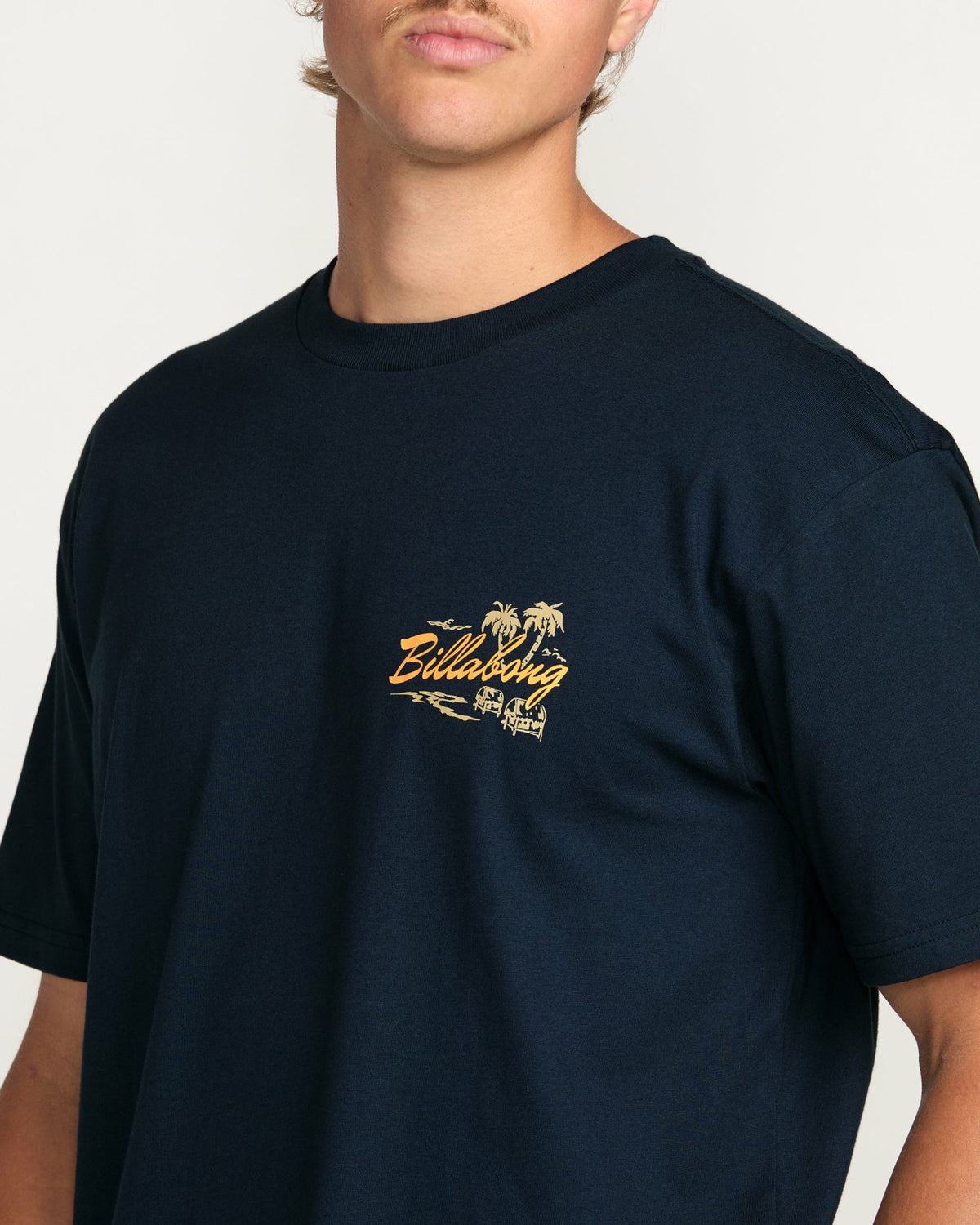 Skull Island Premium Tee - Navy | Billabong